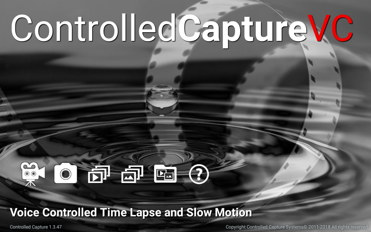 Controlled Capture Main Screen