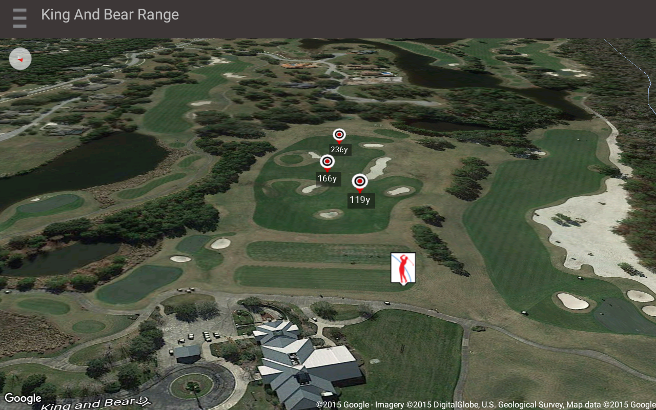 GolfCamHD Course Mapping Screen